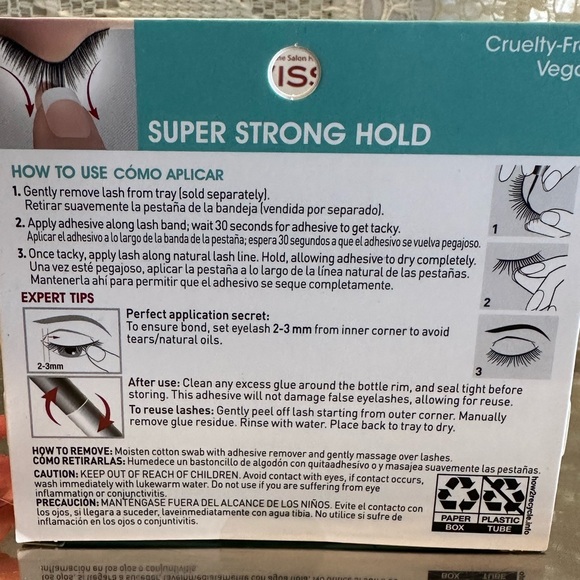 KISS LASH STRIP ADHESIVE NWT 2 pack - Picture 4 of 5